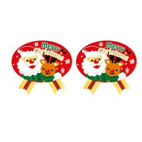 Christmas Santa Claus Deer Paper Party Gift Stickers main image 2