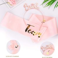 Valentine's Day Letter Cloth Wedding Party Costume Props main image 5