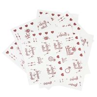 Valentine's Day Letter Cloth Wedding Party Costume Props main image 2