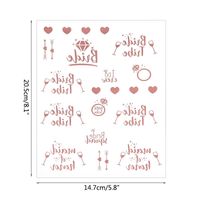 Valentine's Day Letter Cloth Wedding Party Costume Props sku image 1