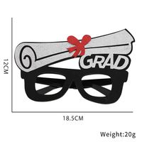 Graduation Season Letter Plastic Graduation Costume Props sku image 2