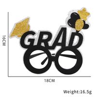 Graduation Season Letter Plastic Graduation Costume Props sku image 12