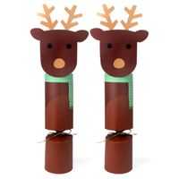 Christmas Santa Claus Deer Paper Party Gift Wrapping Supplies sku image 2