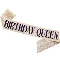 Birthday Letter Crown Cloth Party Costume Props sku image 3