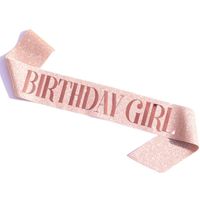 Birthday Letter Crown Cloth Party Costume Props sku image 6