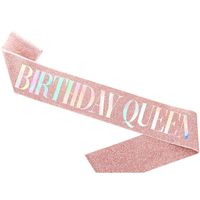 Birthday Letter Crown Cloth Party Costume Props sku image 11