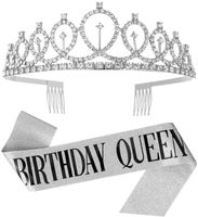 Birthday Letter Crown Cloth Party Costume Props sku image 27