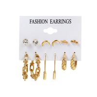 Fashion Geometric Tassel Butterfly Alloy Inlay Artificial Pearls Rhinestones Earrings sku image 10