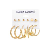 Fashion Geometric Tassel Butterfly Alloy Inlay Artificial Pearls Rhinestones Earrings sku image 11
