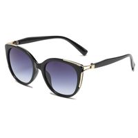 Unisex Fashion Gradient Color Pc Cat Glasses Sunglasses sku image 1