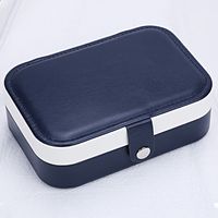 Simple Style Solid Color PU Leather Jewelry Boxes sku image 7