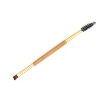 Simple Style Black Artificial Fiber Bamboo Handle Eyelash Brushes 1 Piece main image 1