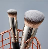 Simple Style Black Artificial Fiber Wooden Handle Makeup Brushes 1 Piece main image 2