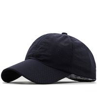 Unisex Fashion Solid Color Embroidery Curved Eaves Baseball Cap main image 3