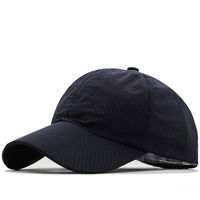 Unisex Fashion Solid Color Embroidery Curved Eaves Baseball Cap sku image 1