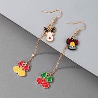 Fashion Bell Alloy Patchwork Earrings 1 Pair main image 2