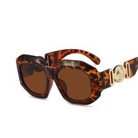 Unisex Fashion Geometric Resin Polygon Sunglasses sku image 2