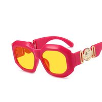 Unisex Fashion Geometric Resin Polygon Sunglasses sku image 5