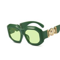 Unisex Fashion Geometric Resin Polygon Sunglasses sku image 6