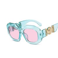Unisex Fashion Geometric Resin Polygon Sunglasses sku image 8