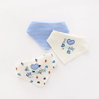 Fashion Printing Stripe 100% Cotton Bib/bib Baby Clothes main image 3