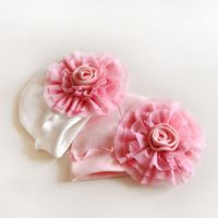 Fashion Solid Color 100% Cotton Flowers Baby Clothes main image 4