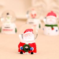 Christmas Santa Claus Glass Party Ornaments main image 5