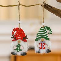 Christmas Santa Claus Wood Party Hanging Ornaments main image 6