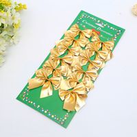 Christmas Bow Knot Cloth Party Decorative Props main image 2