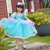 Children's Day Fashion Color Block Shell Party Costume Props main image 1