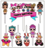 Birthday Cartoon Arylic Party Cake Decorating Supplies sku image 6