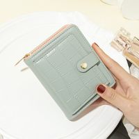 Fashion Plaid Square Buckle Small Wallet Clutch Bag main image 1