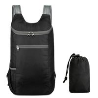 Sports Solid Color Square Zipper Functional Backpack sku image 22