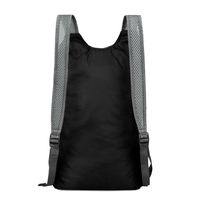 Sports Solid Color Square Zipper Functional Backpack main image 5