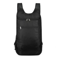 Sports Solid Color Square Zipper Functional Backpack sku image 27