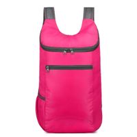 Sports Solid Color Square Zipper Functional Backpack sku image 24