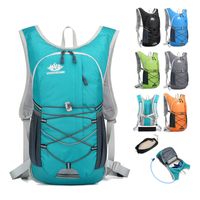 Sports Solid Color Pillow Shape Zipper Functional Backpack main image 6