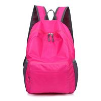 Fashion Solid Color Square Zipper Functional Backpack sku image 7