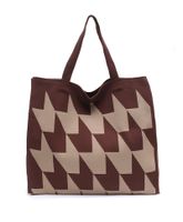 Fashion Stripe Square Straw Bag sku image 2