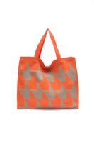 Fashion Stripe Square Straw Bag sku image 1