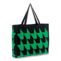 Fashion Stripe Square Straw Bag main image 1