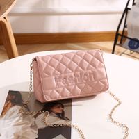Fashion Lingge Quilted Square Magnetic Buckle Square Bag sku image 3