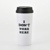 2022 New Letter Double Acrylic Coffee Cup Insulated Portable Water Cup sku image 6