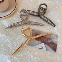 Simple Style Geometric Alloy Plating Copper Hair Claws 1 Piece main image 5