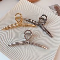 Simple Style Geometric Alloy Plating Copper Hair Claws 1 Piece main image 4