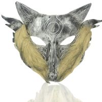Halloween Wolf Plastic Masquerade Party Party Mask sku image 4