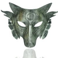 Halloween Wolf Plastic Masquerade Party Party Mask sku image 2