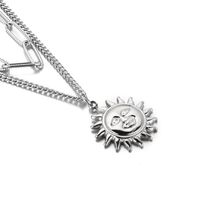 Fashion Sun Titanium Steel Necklace Stainless Steel Necklaces main image 3