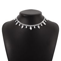 Fashion Geometric Alloy Artificial Rhinestones Choker 1 Piece main image 4