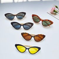 Unisex Fashion Leopard Pc Resin Cat Glasses Sunglasses main image 3